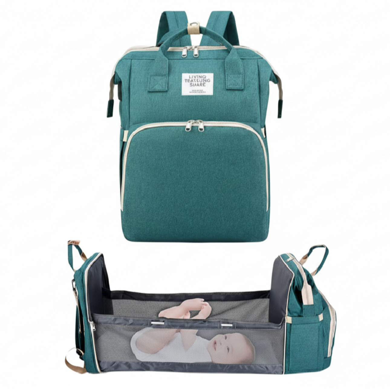 Sac à langer bébé PetitNuage© – Grande capacité & multi-fonction