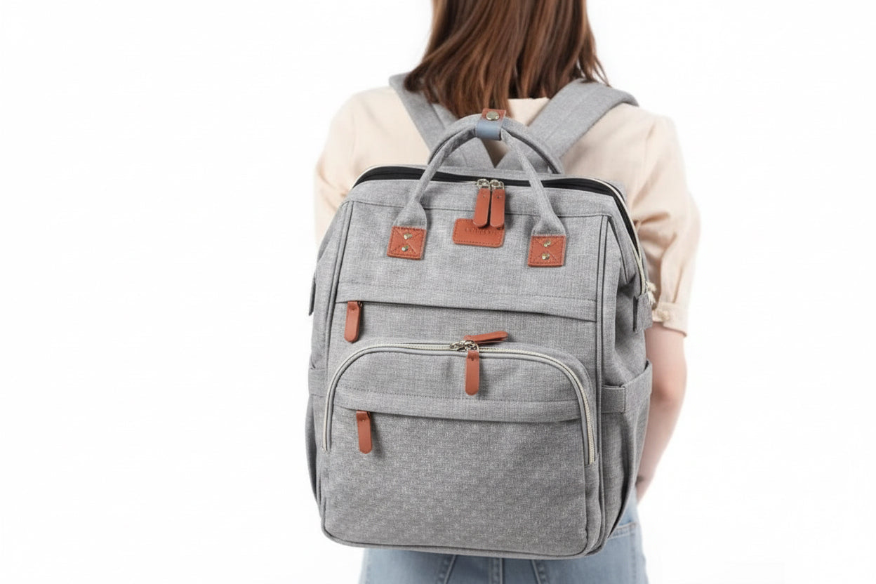 Sac à langer bébé – Collection Premium Petit Marin | Élégance & Confort – Petit Nuage©