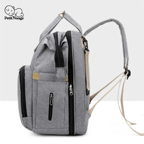 Sac à langer bébé PetitNuage© – Grande capacité & multi-fonction