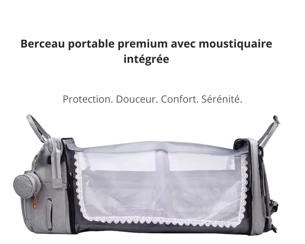 Sac à langer bébé – Collection Premium Petit Marin | Élégance & Confort – Petit Nuage©