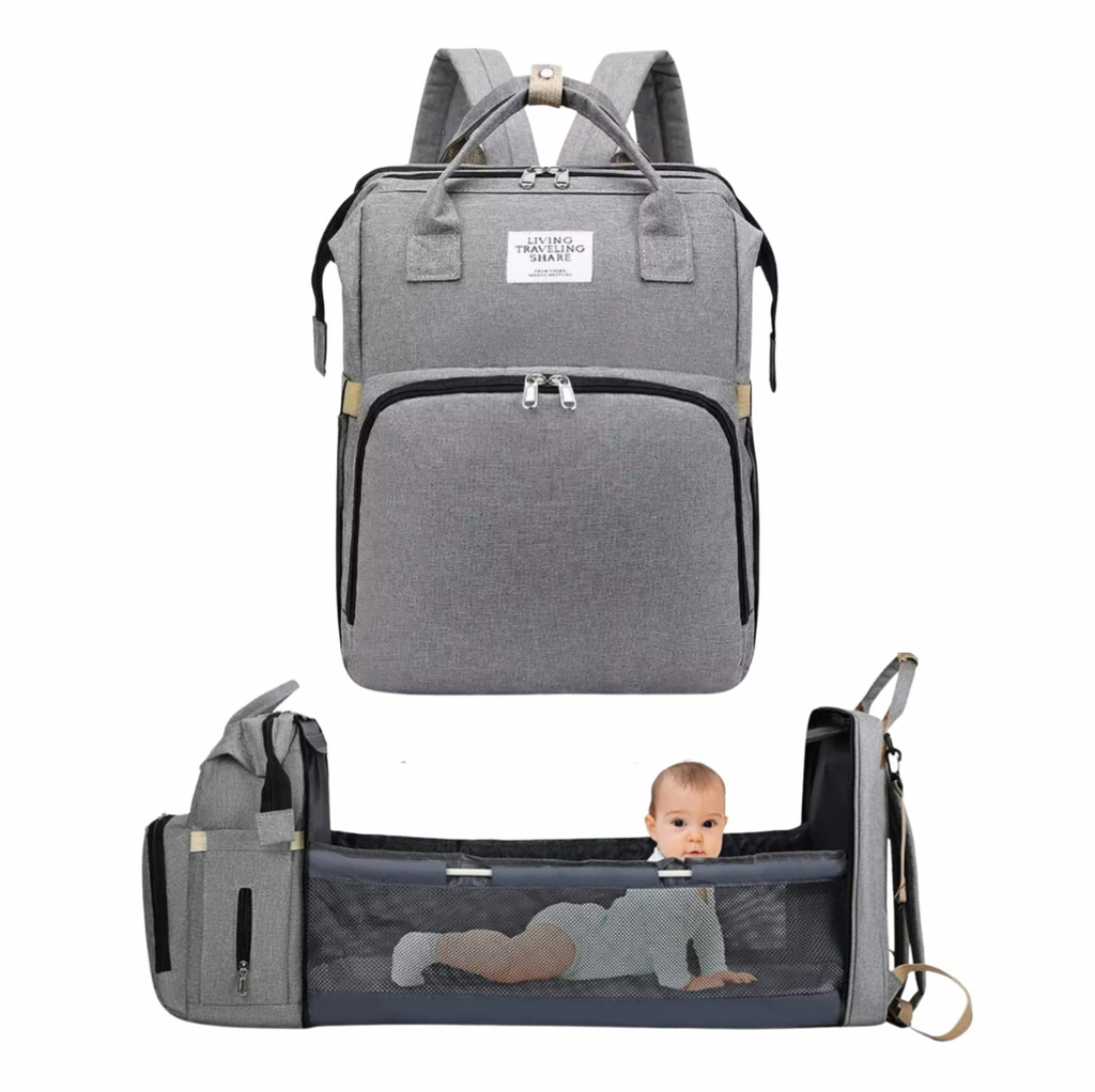 Sac à langer bébé PetitNuage© – Grande capacité & multi-fonction