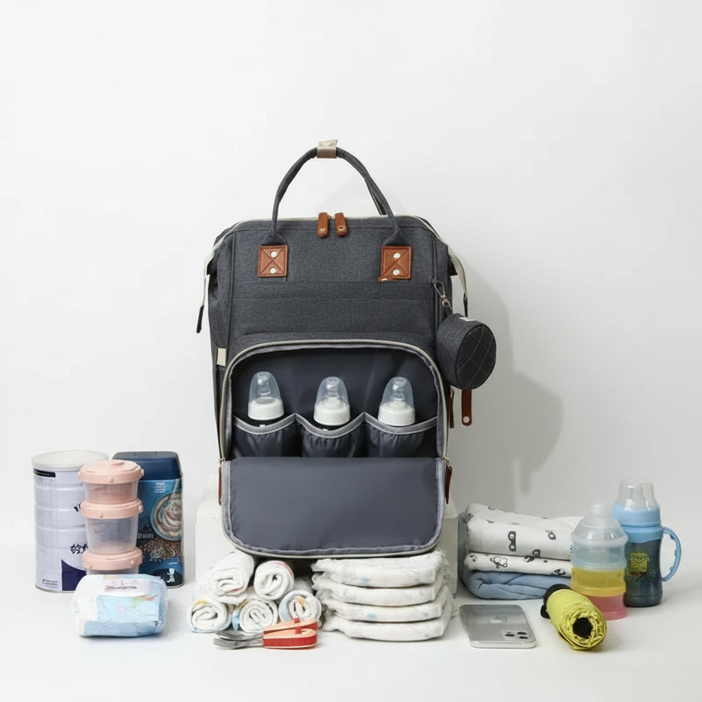 Sac à langer bébé imperméable grande capacité – multifonction sac à dos maternité Petit Nuage®