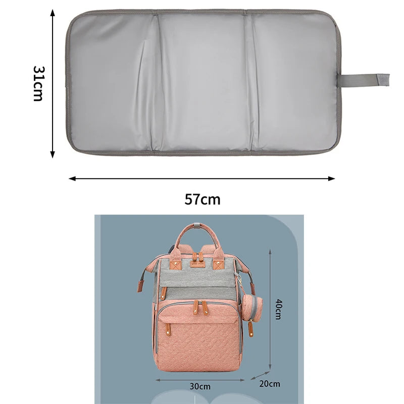 Sac à langer bébé – Collection Premium Petit Marin | Élégance & Confort – Petit Nuage©