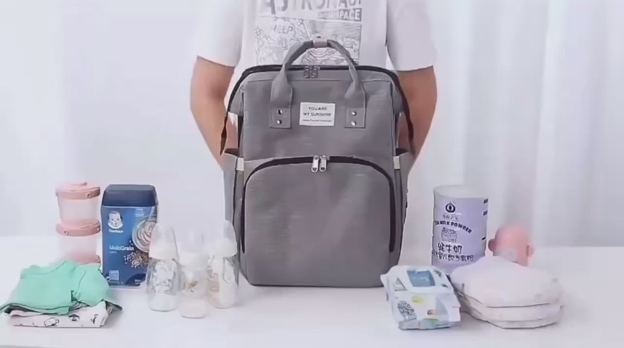 Sac à langer bébé PetitNuage© – Grande capacité & multi-fonction